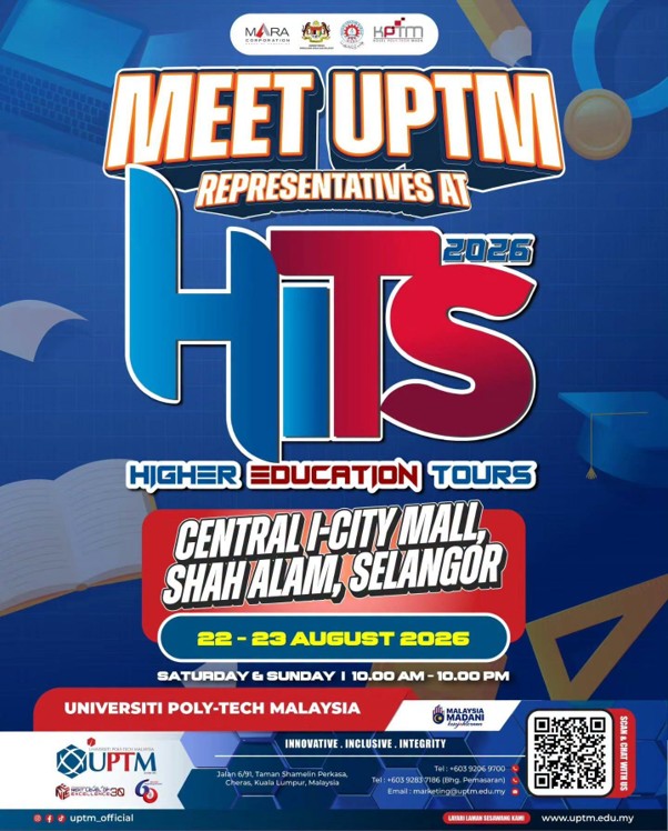 University quadrangle open day event